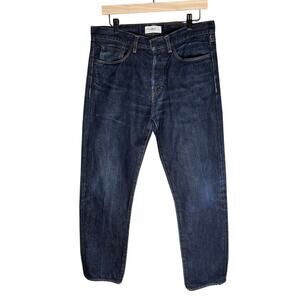 Mr. P By Mr.Porter Japanese Selvedge Slim Straight Organic Denim Jeans 32x32 EUC